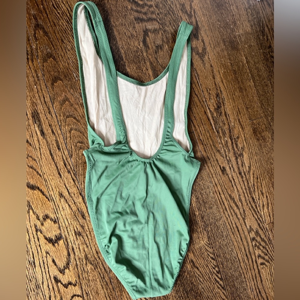 Norma kamali Marissa one piece swimsuit Green size XS - Picture 2 of 7